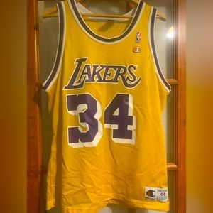 Vintage 90’s LA Lakers ONeil Basketball Jersey